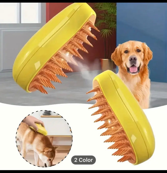 🟢 Cepillo de Vapor para Mascotas | Elimina Pelos y Olores - ¡Envío Gratis!